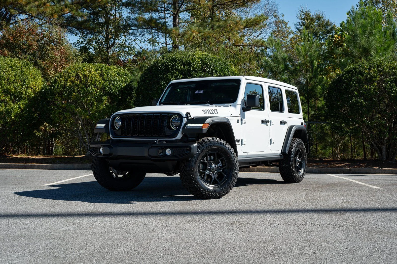 New 2026 Bright White Clearcoat Jeep Willys image 1