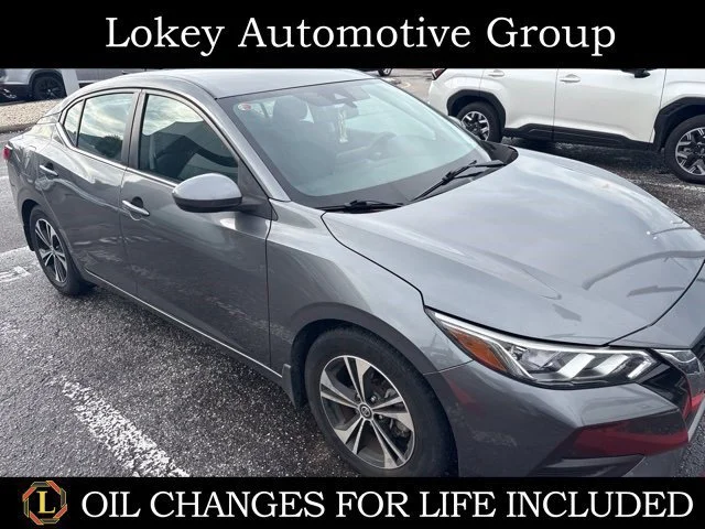 Certified Used 2022 Gray Nissan SV image 1