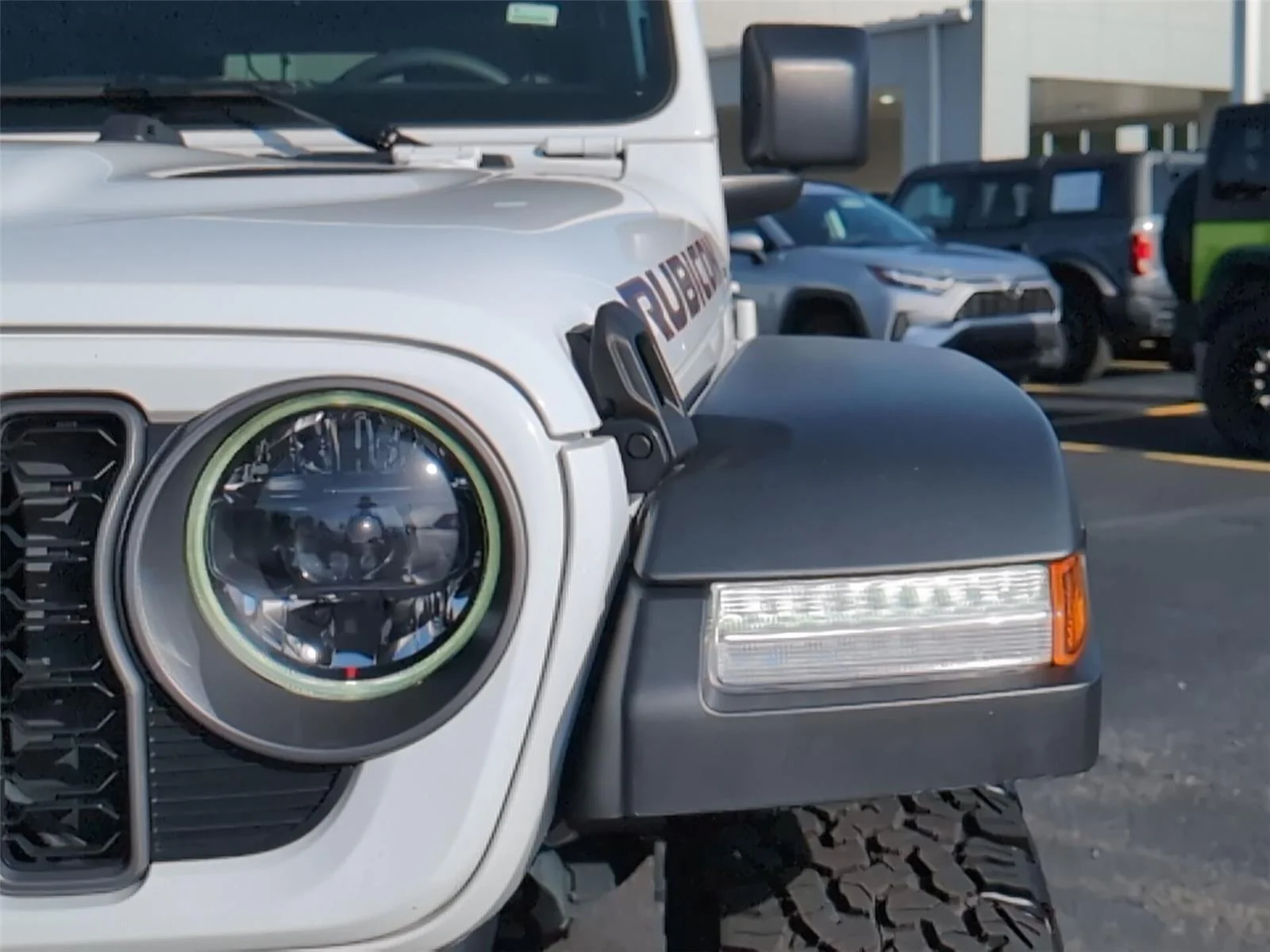 Used 2026 Bright White Clearcoat Jeep Rubicon image 12
