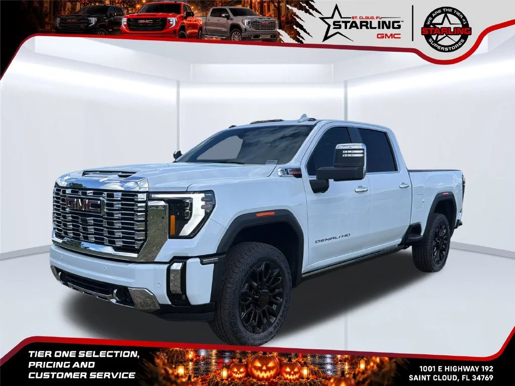 New 2026 Glacier White Tricoat GMC Denali image 1