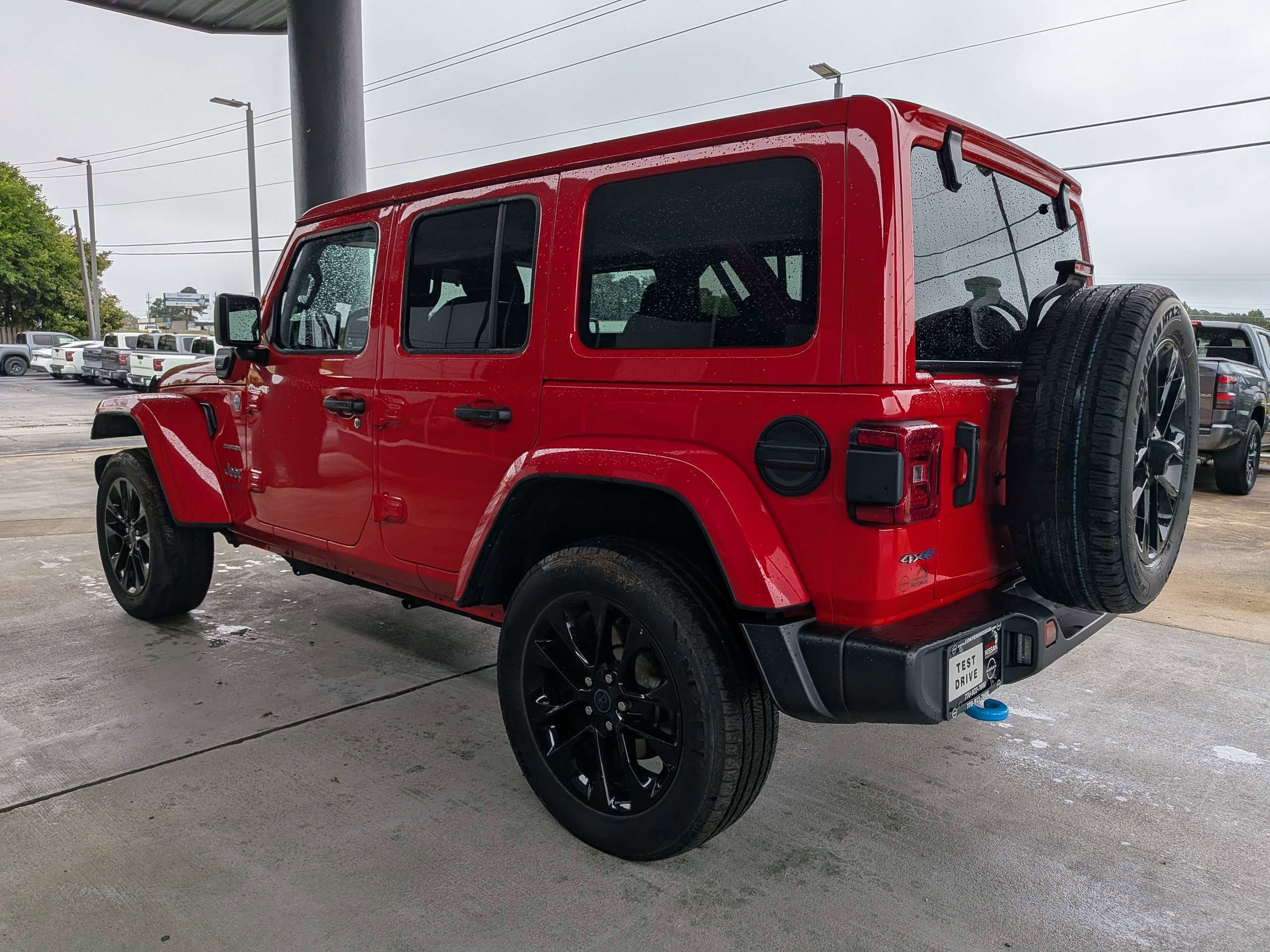 Used 2024 Red Jeep Sahara 4xe image 5