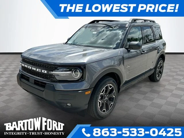 New 2026 Gray Metallic Ford Outer Banks image 1