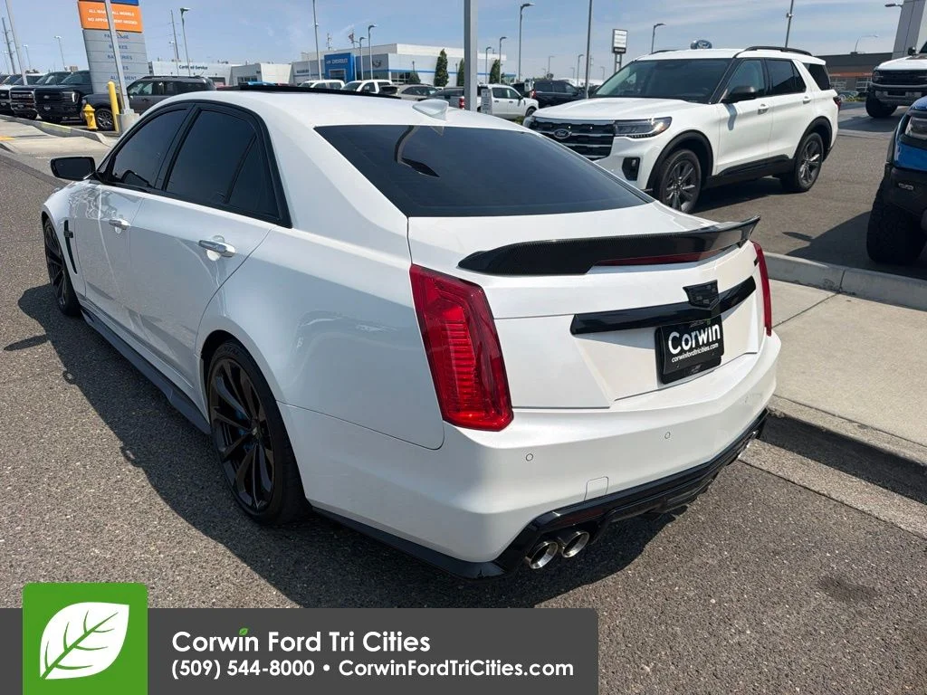 Used 2017 Crystal White Cadillac Base image 11