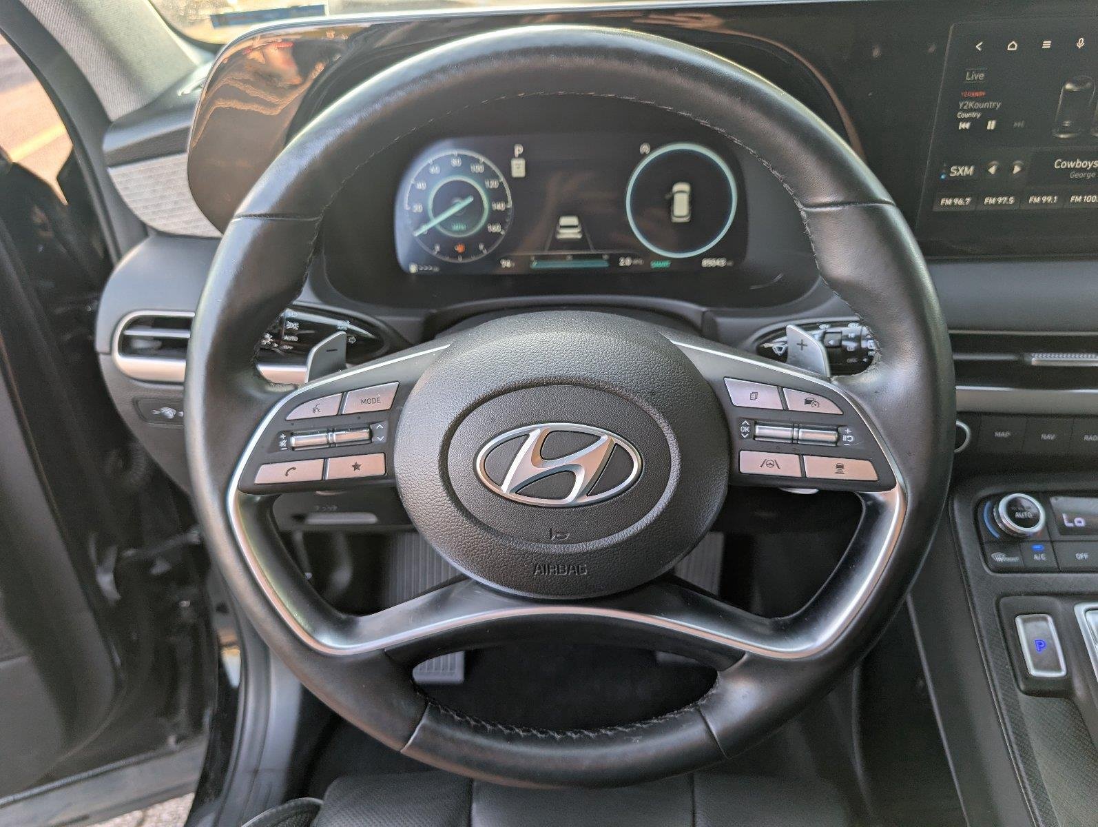 Used 2023 Abyss Black Pearl Hyundai Limited image 28