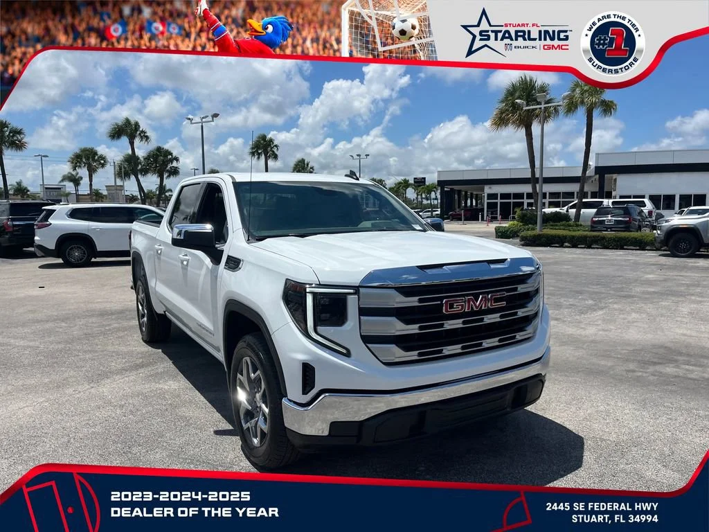 New 2026 Summit White GMC SLE image 3
