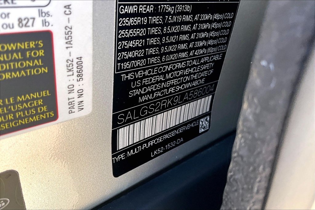 Used 2020  Land Rover HSE image 33