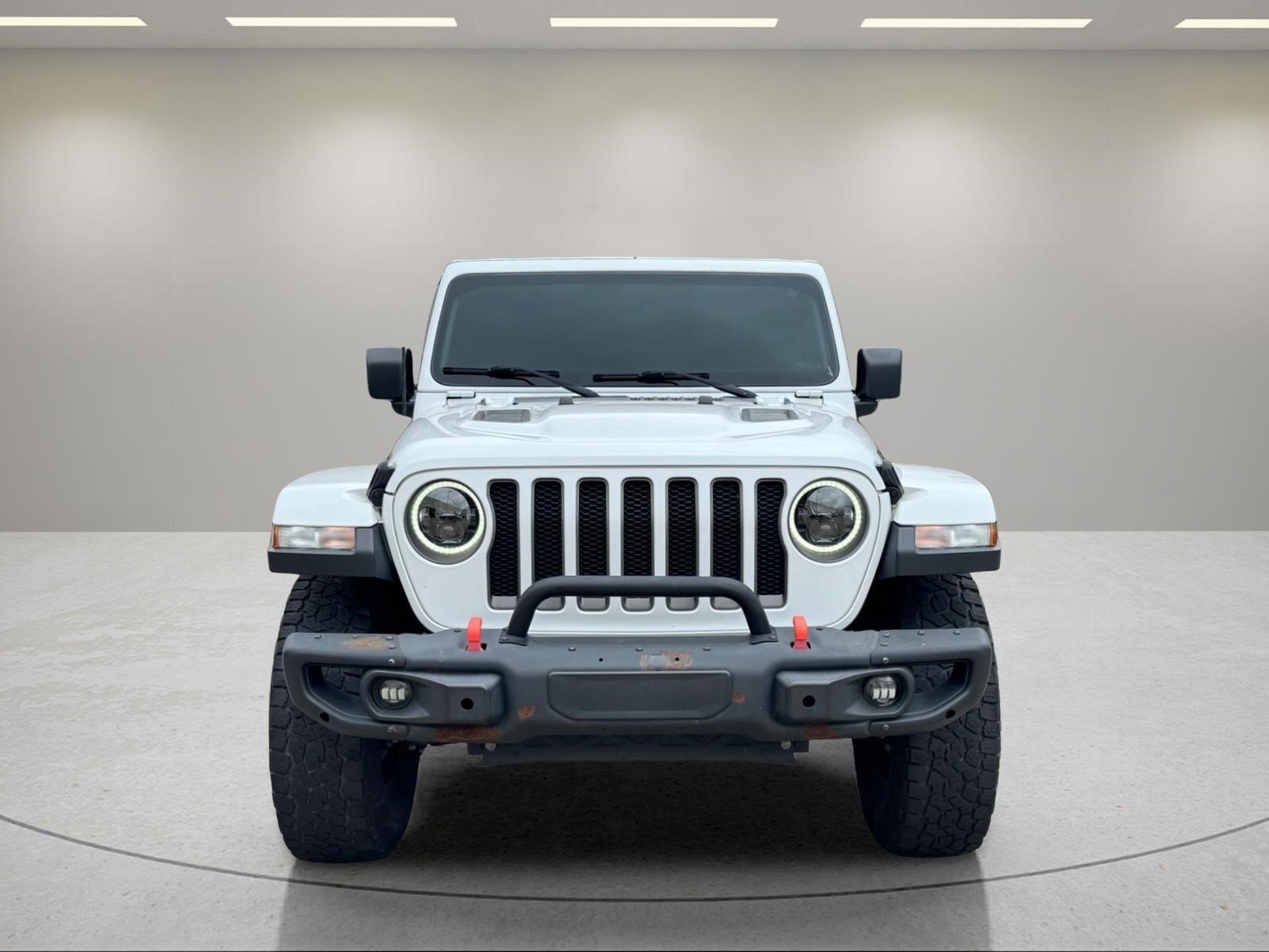 Used 2020 Bright White Clearcoat Jeep Rubicon image 7
