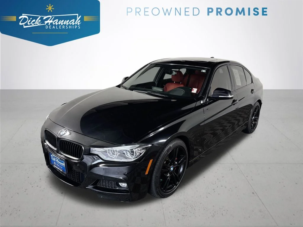 Used 2016 Black BMW 328i image 1