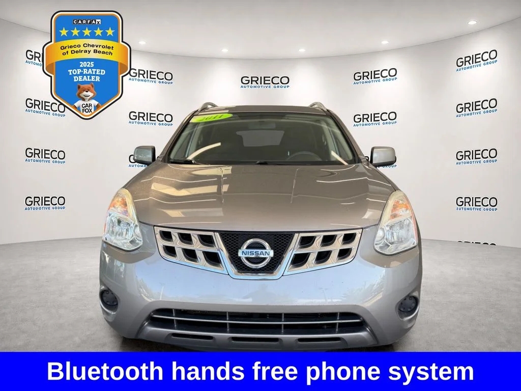 Used 2011 Nissan Rogue SV with VIN JN8AS5MT8BW572552 for sale in Delray Beach, FL