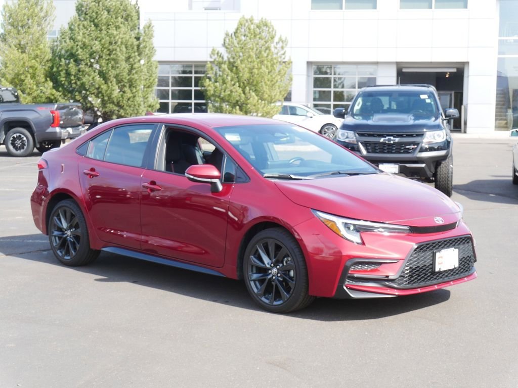 Certified 2024 Toyota Corolla SE with VIN 5YFS4MCE9RP169223 for sale in Minneapolis, Minnesota