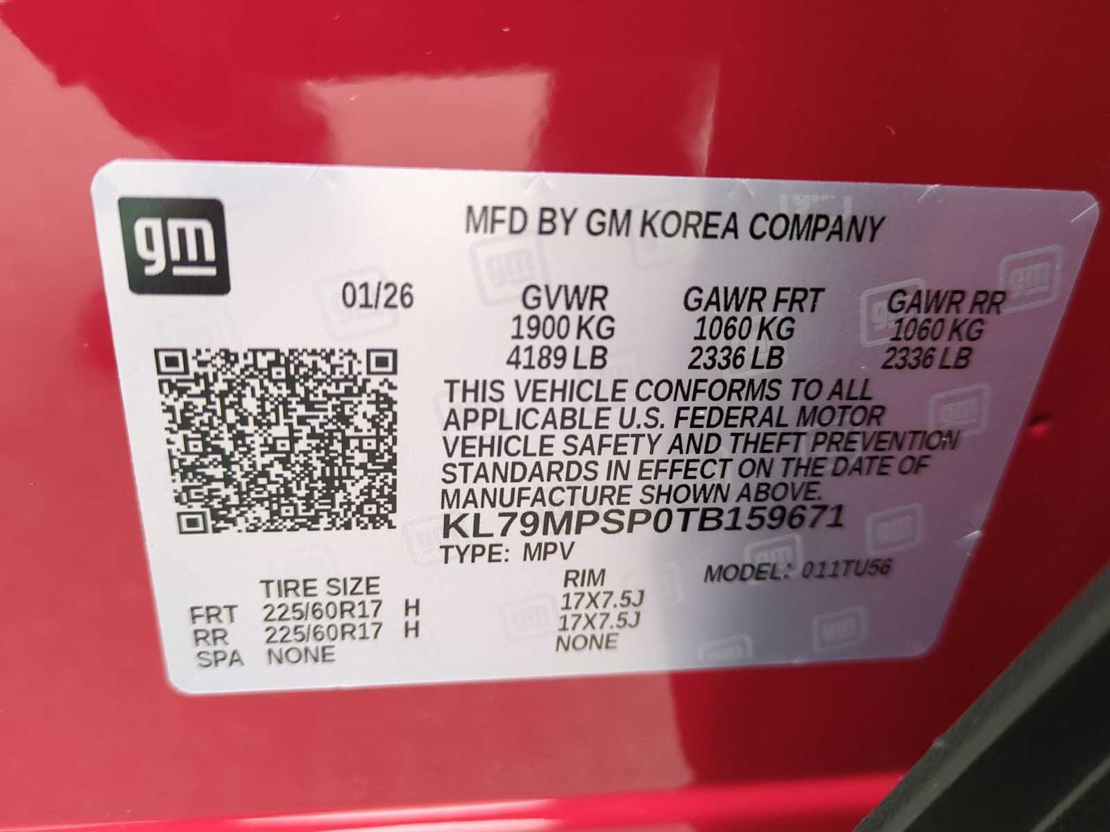 New 2026 Apex Red Chevrolet LT image 29