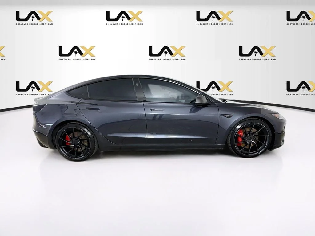 Used 2024 Gray Tesla Performance image 8