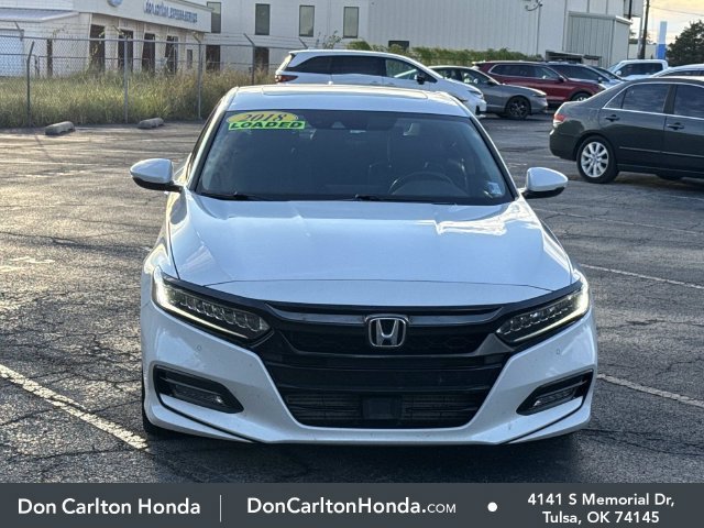 Used 2018 Platinum White Pearl Honda Touring 2.0T image 2
