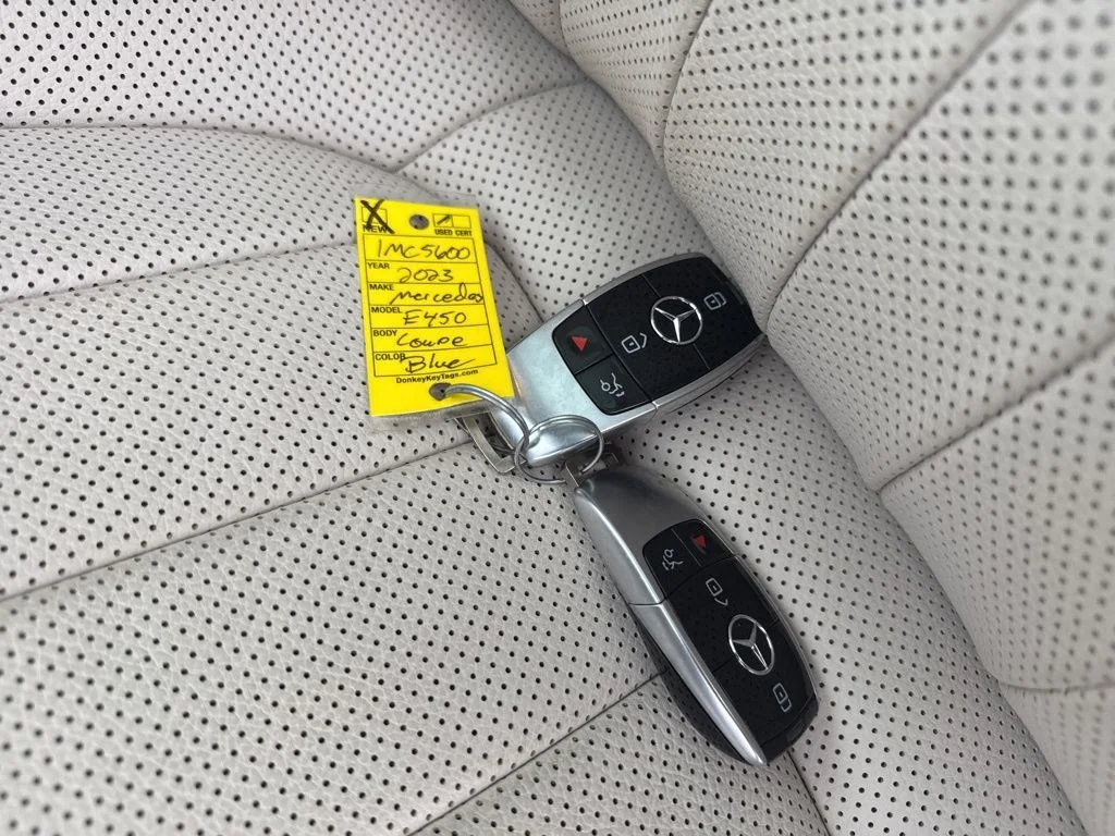 Used 2023 Blue Mercedes-Benz E 450 image 34