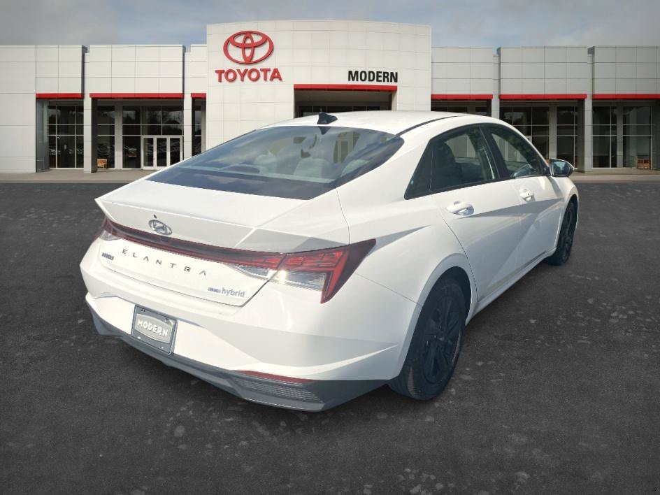 Used 2023 Lunar White Hyundai Blue image 5