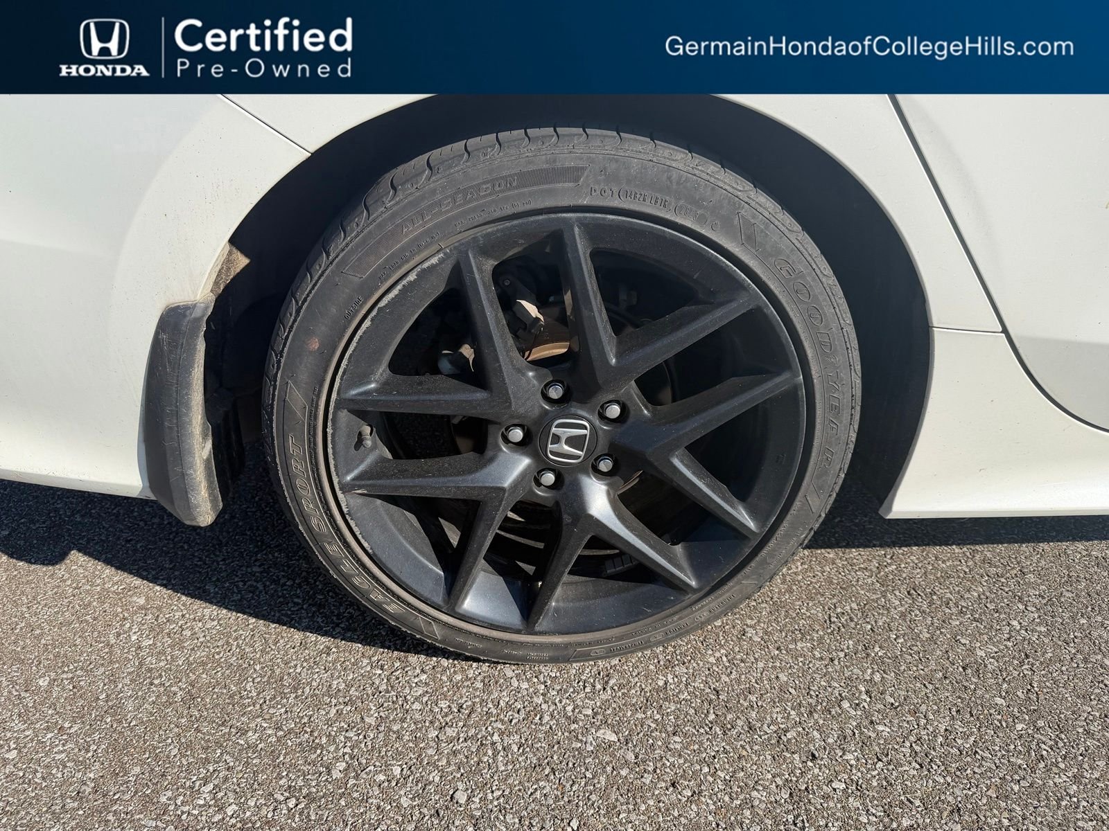 Certified Used 2024 Platinum White Pearl Honda 2.0L 4D SPORT image 6