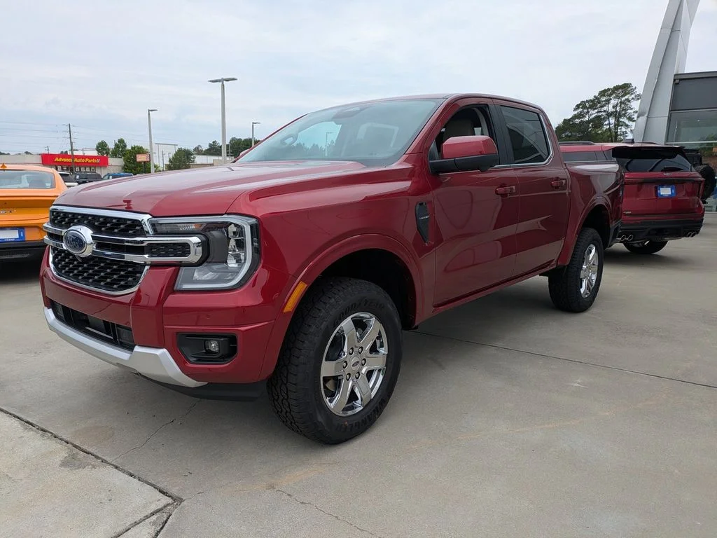 New 2026 Ruby Red Metallic Tinted Clearcoat Ford Lariat image 7