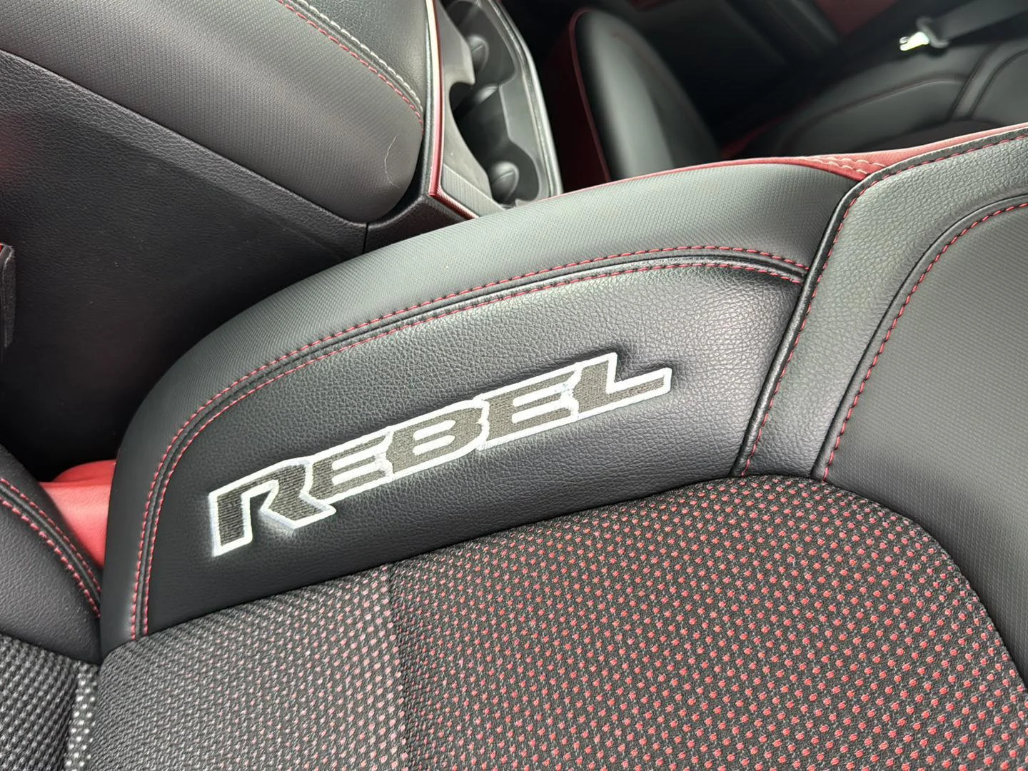 Used 2025 Delmonico Red Pearlcoat Ram Rebel image 17