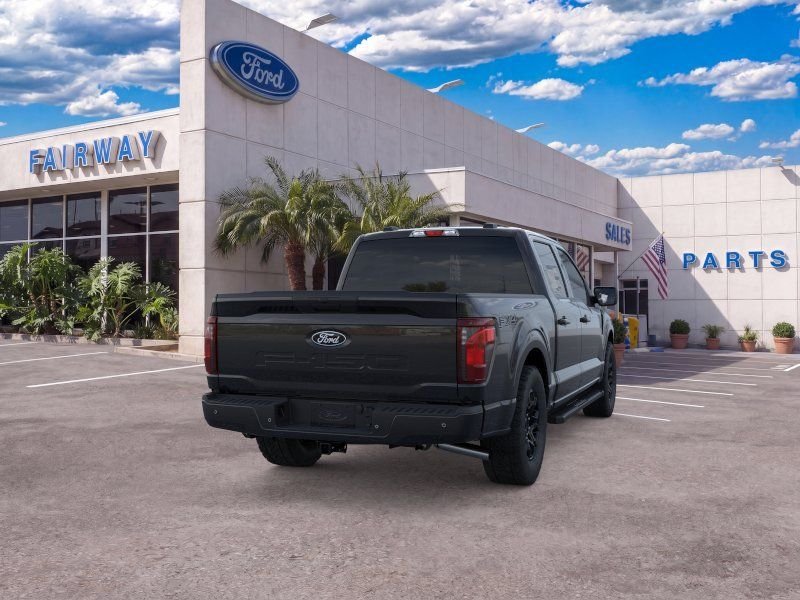 New 2026 Agate Black Metallic Ford XLT image 8