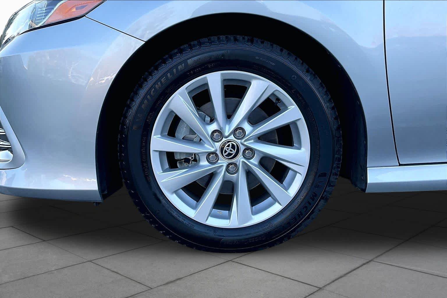 Used 2023 Celestial Silver Metallic Toyota LE image 10