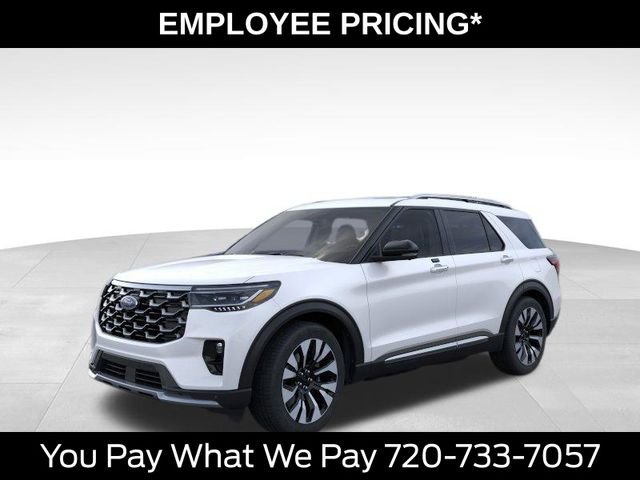 New 2026 Star White Metallic Tri-Coat Ford Platinum™ image 1