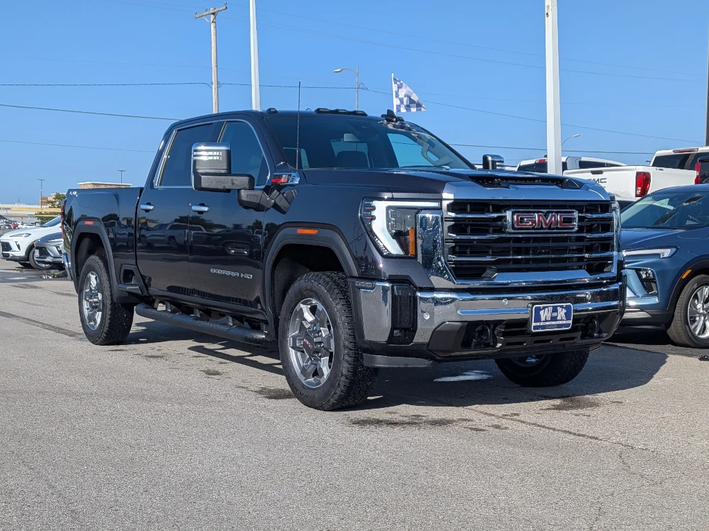 Used 2025 Titanium Rush Metallic GMC SLT image 1