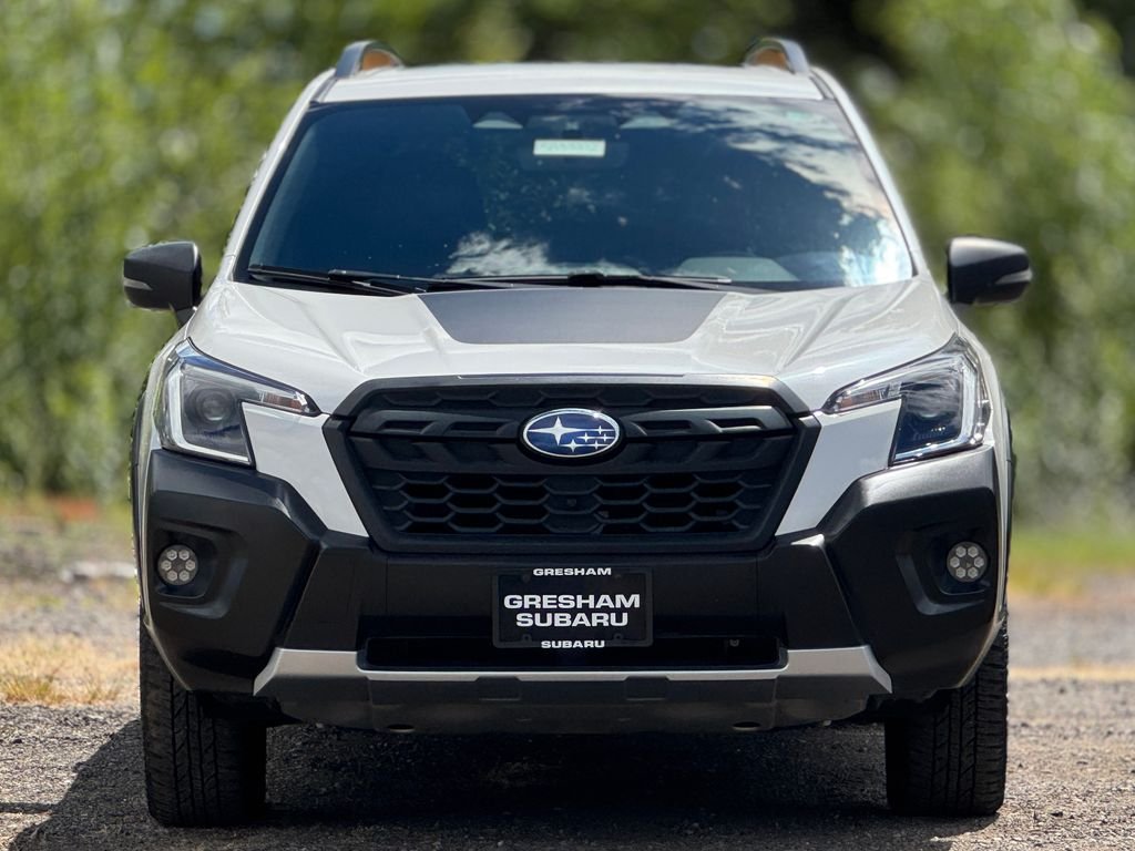 Used 2023 Crystal White Pearl Subaru Wilderness image 2