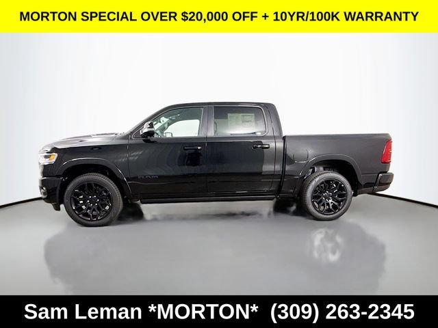 New 2026 Diamond Black Crystal Pearl-Coat Exterior Paint Ram Limited image 4