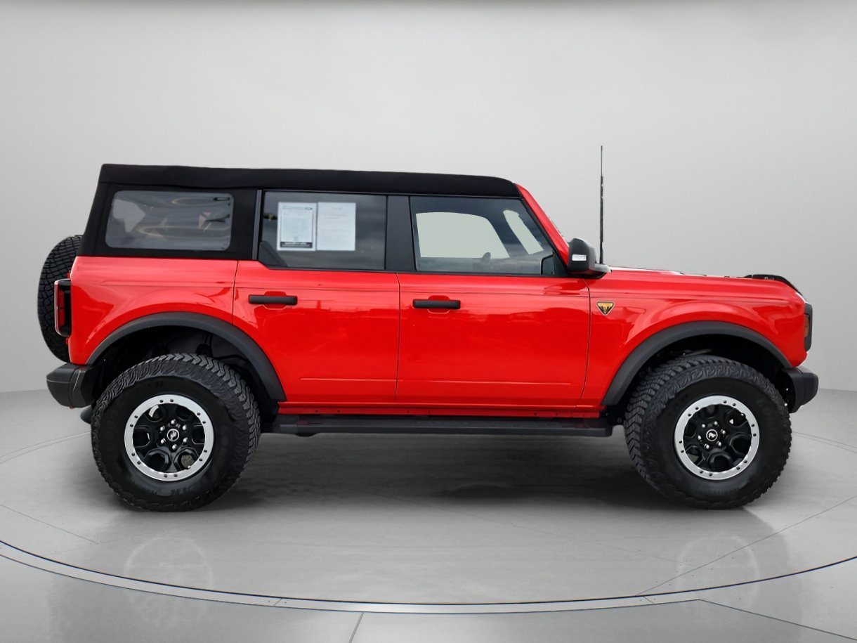 Used 2023 Race Red Ford Badlands image 2
