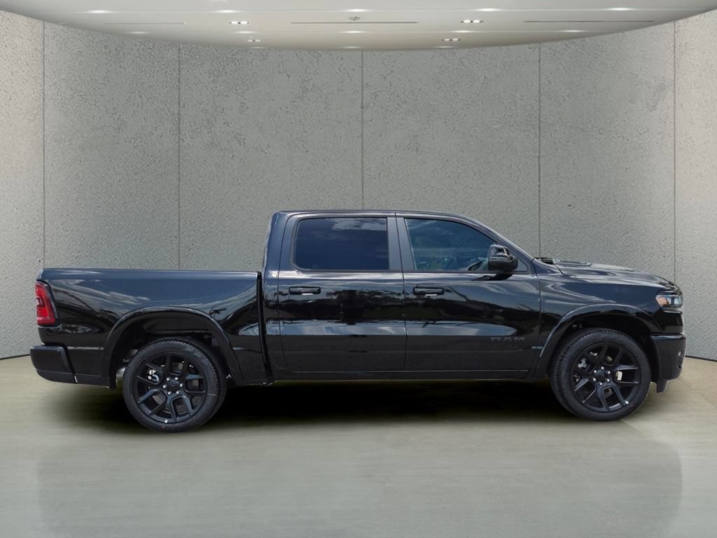 New 2026 Diamond Black Crystal Pearl-Coat Exterior Paint RAM Laramie image 3