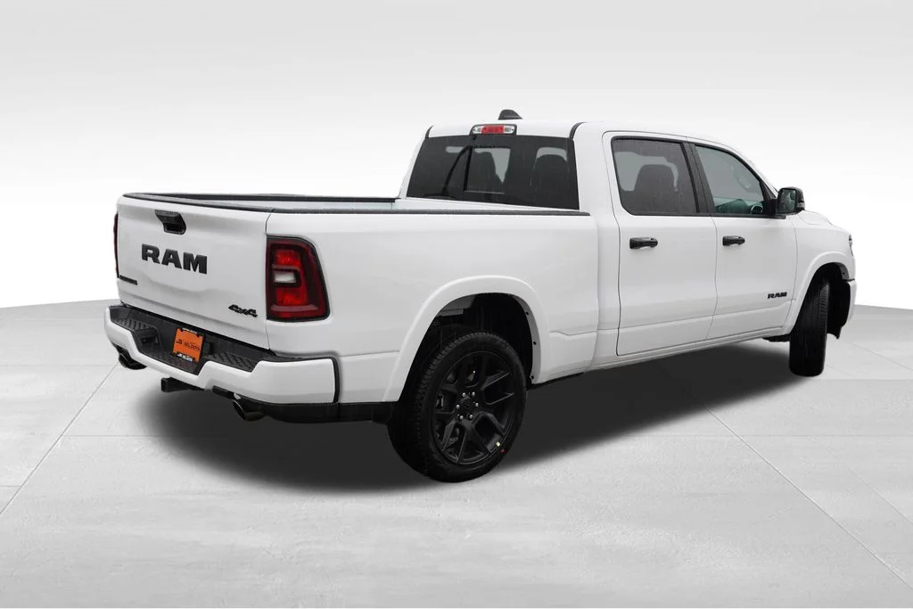 New 2026 Bright White Clear-Coat Exterior Paint RAM Laramie image 3