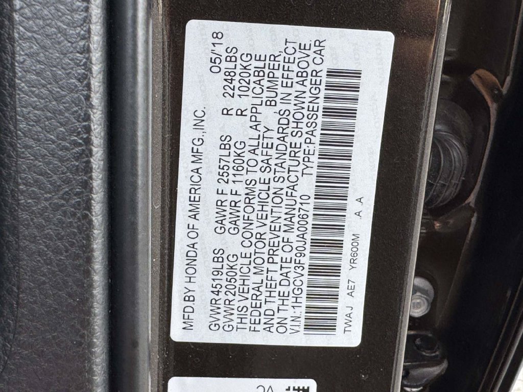 Used 2018 Black Honda Touring image 29
