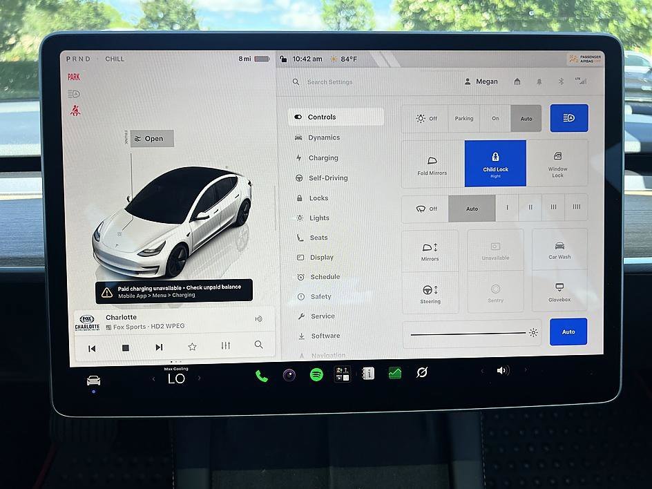 Used 2023 Pearl White Multi-Coat Tesla Base image 24