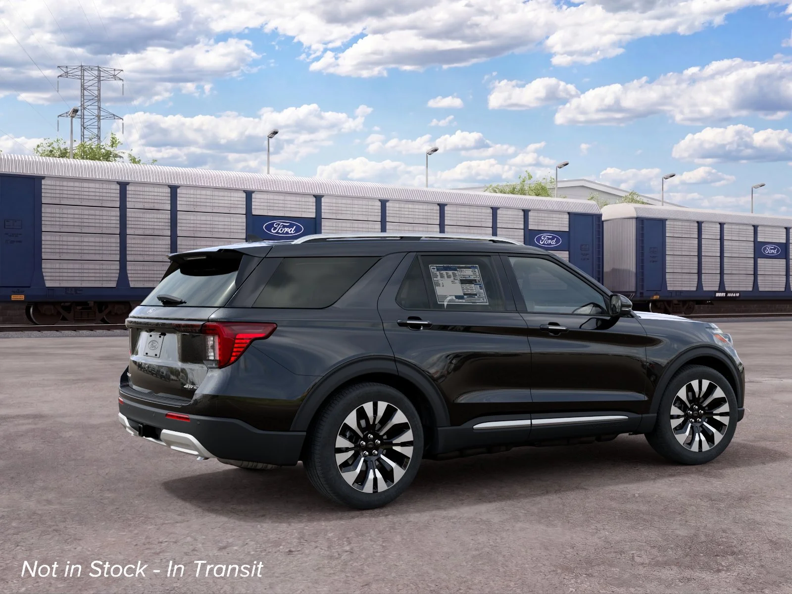 New 2027 Agate Black Metallic Ford Platinum™ image 35