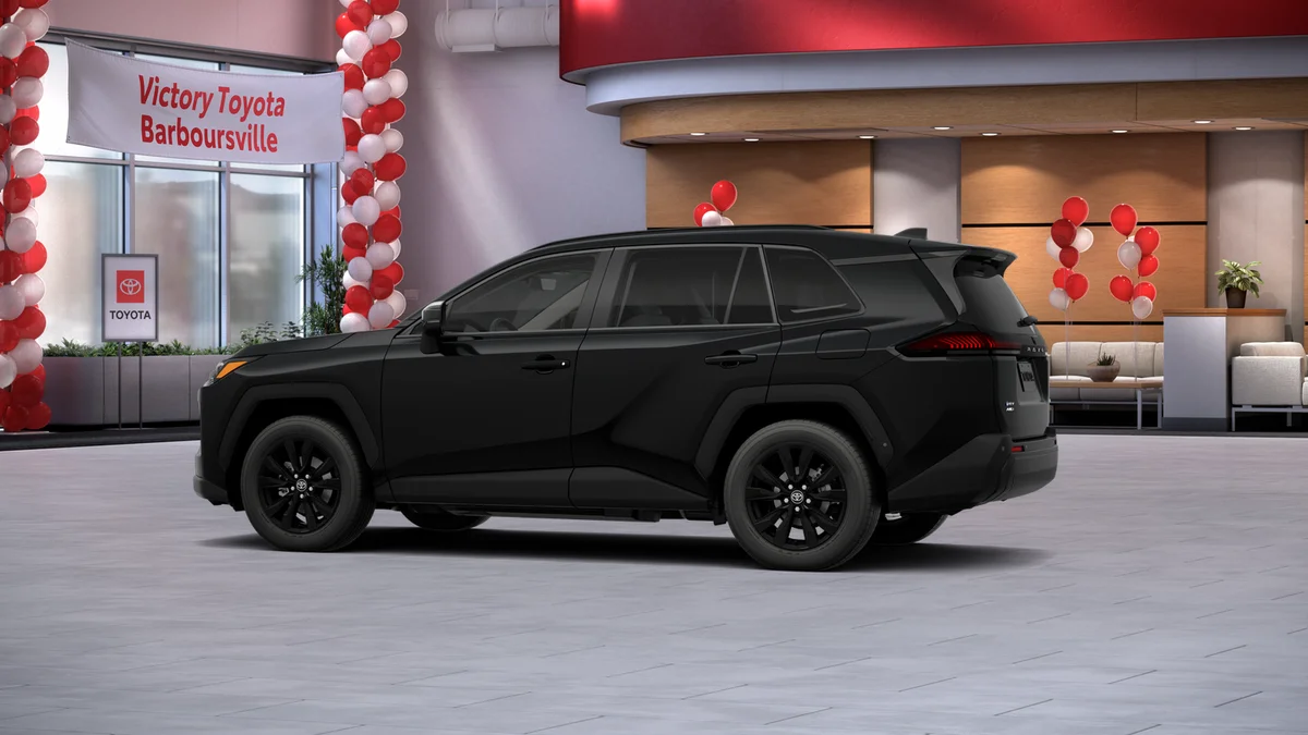 New 2026 Midnight Black Metallic Toyota XLE Premium image 5