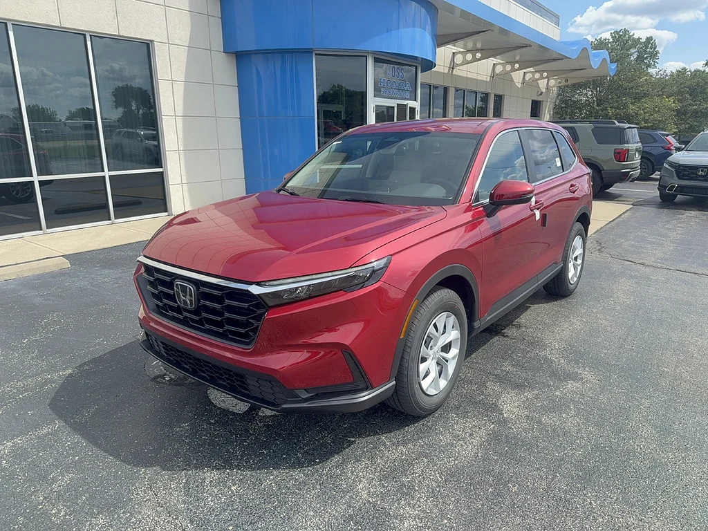 New 2026 Radiant Red Metallic Honda LX image 1