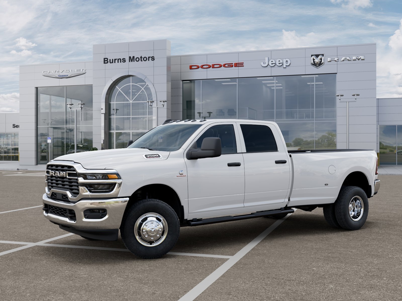 New 2026 Bright White Clear-Coat Exterior Paint RAM Tradesman Dually image 28