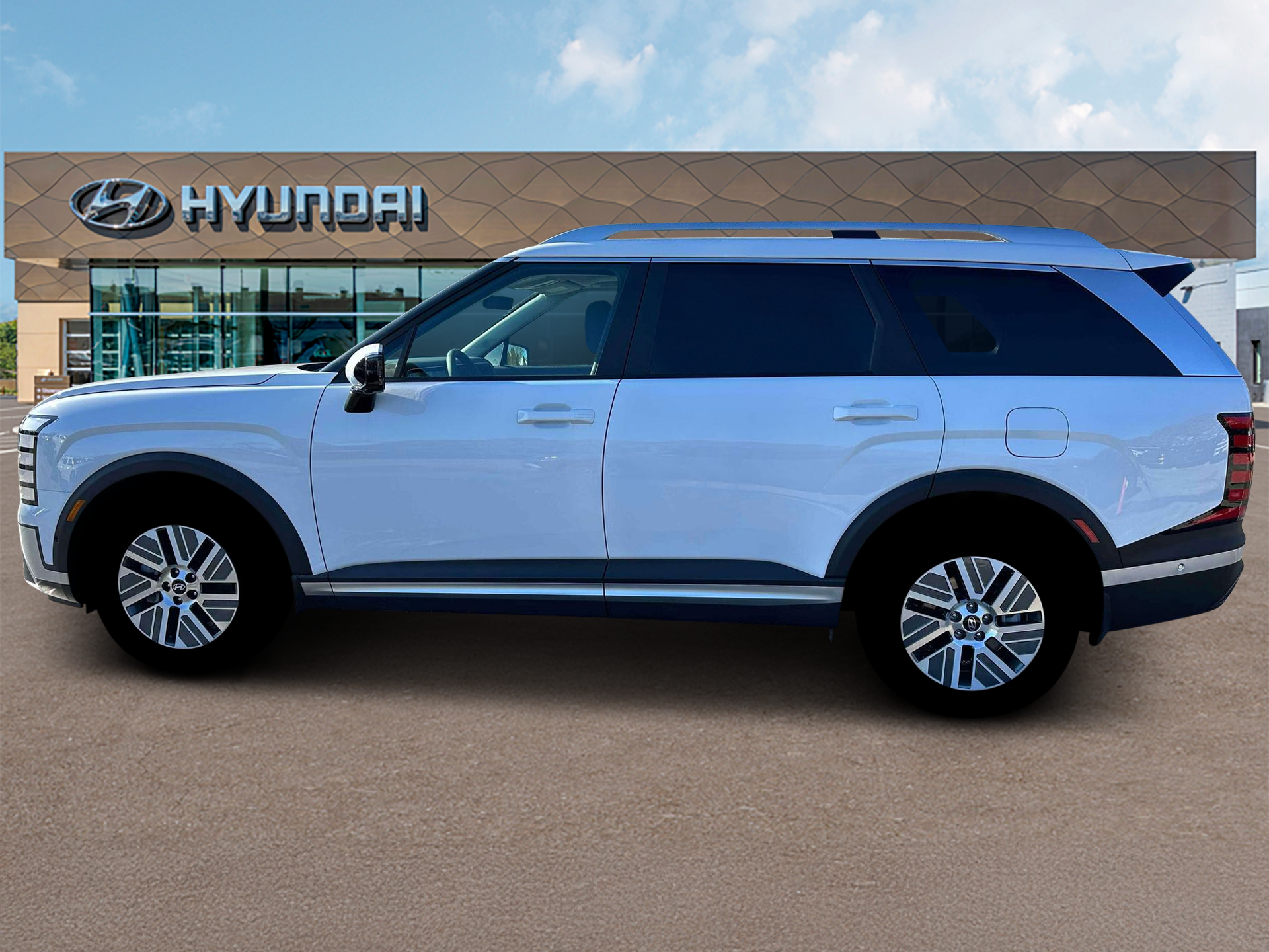 New 2026 White Pearl Hyundai SEL Premium image 3