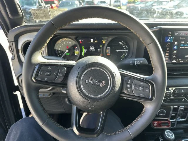 Used 2024 Black Jeep Willys 4xe image 13