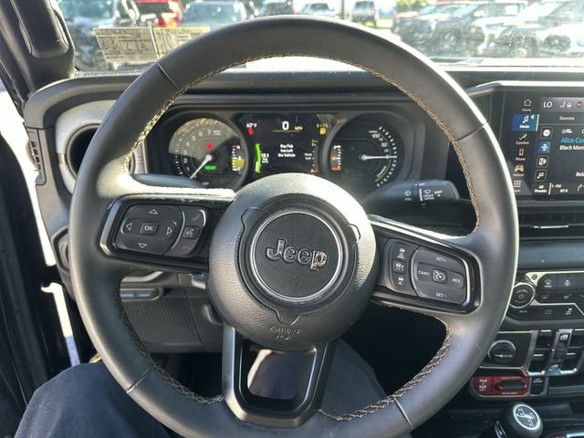 Used 2024 Black Jeep Willys 4xe image 13