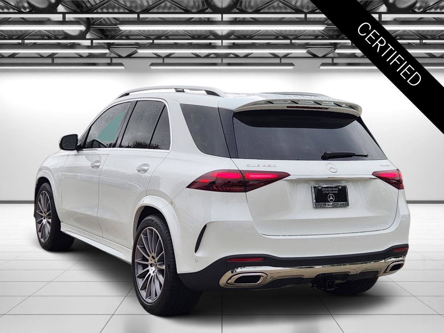 Certified Used 2026 MANUFAKTUR Moonlight White Metallic Mercedes-Benz GLE 450 image 7