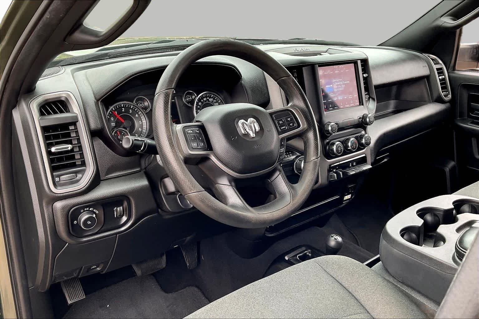 Used 2021 Olive Green Pearlcoat Ram Tradesman image 17