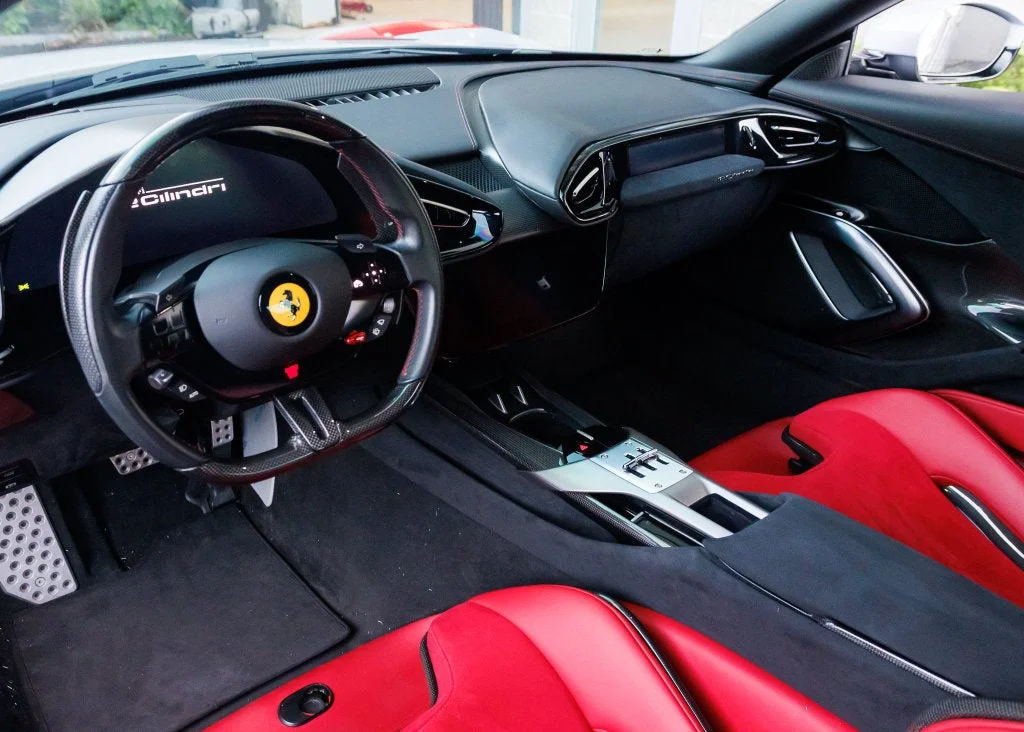 Certified Used 2025 Bianco Artico Ferrari Base image 24