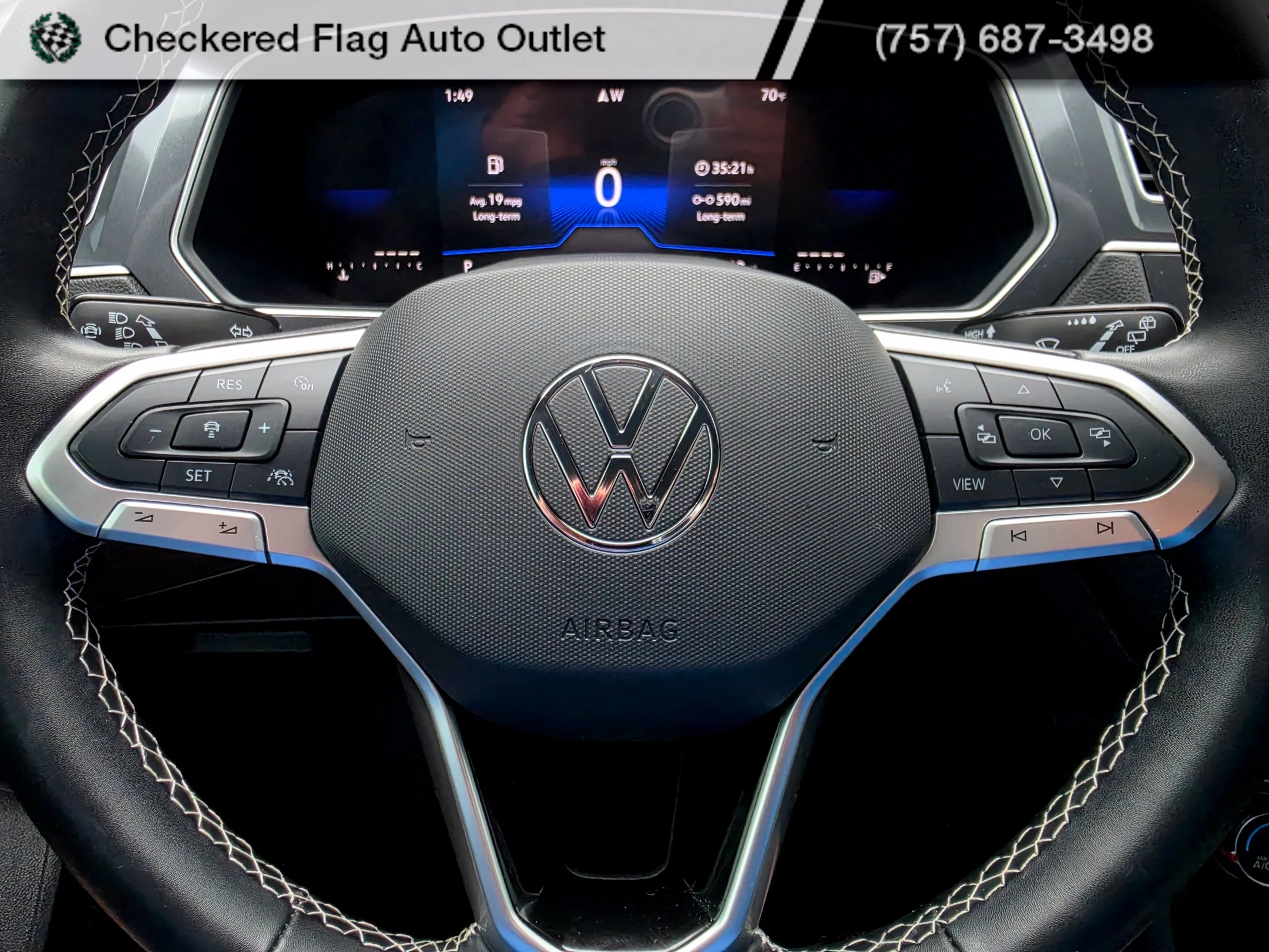Used 2024 Black Volkswagen 2.0T S image 19