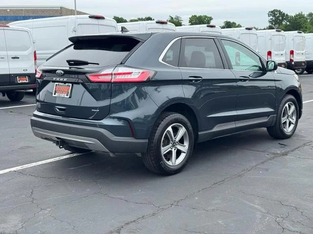 Used 2023 Stone Blue Metallic Ford  image 3