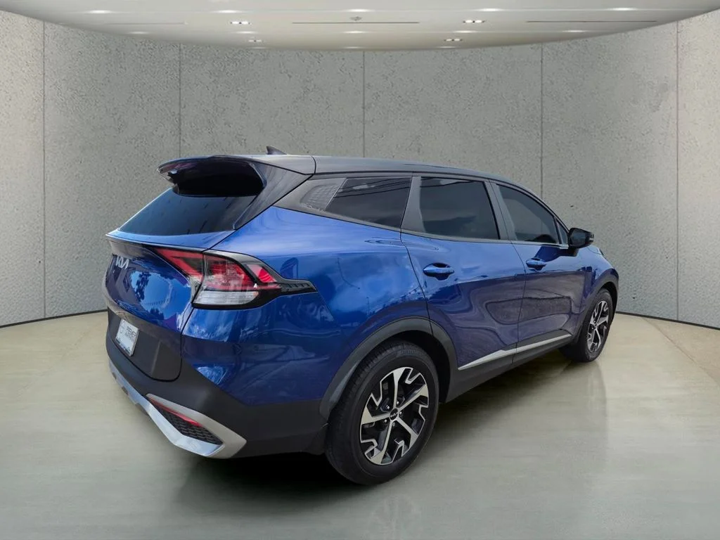 Used 2023 Blue Kia EX image 5