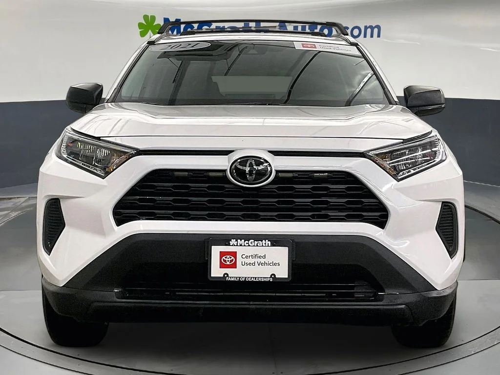 Certified Used 2021 White Toyota LE image 5
