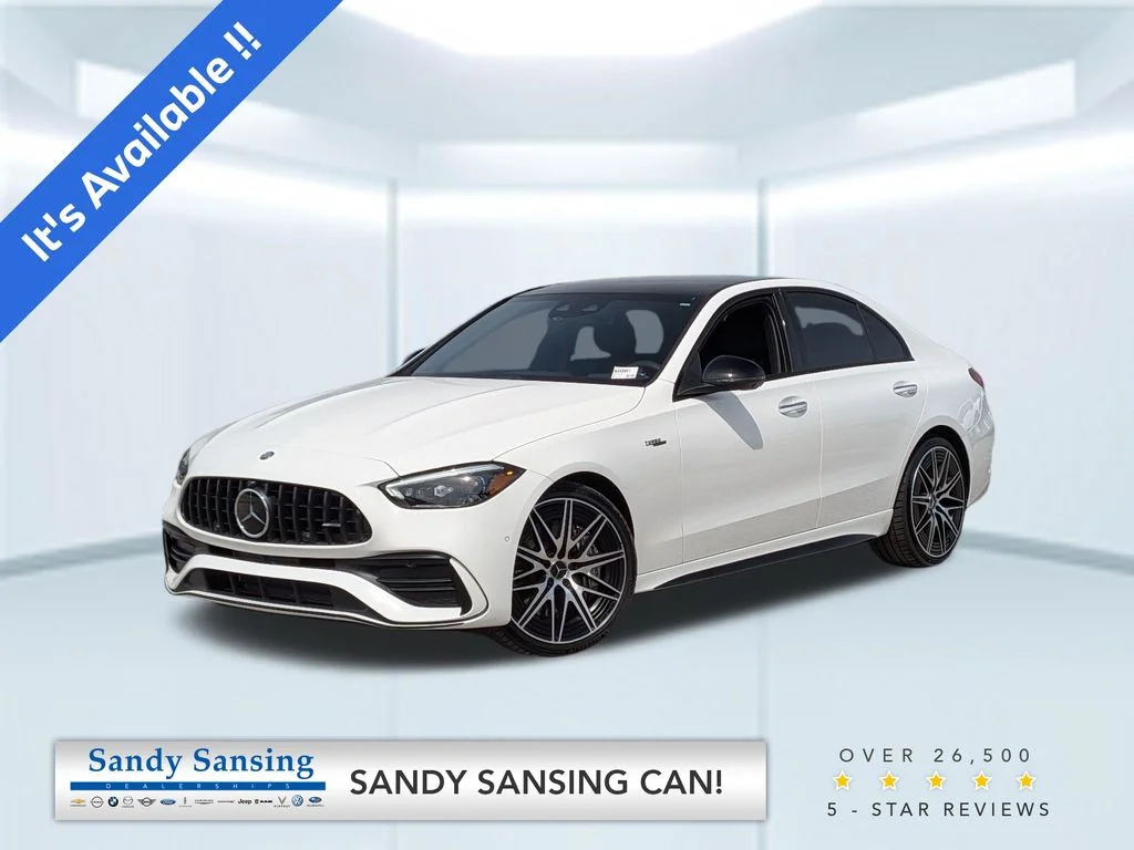 Used 2026 White Mercedes-Benz C 43 AMG® image 1