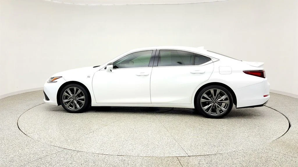 Used 2021 Ultra White Lexus ES 350 F SPORT w/ F SPORT Heated Leather Steering Wheel image 8