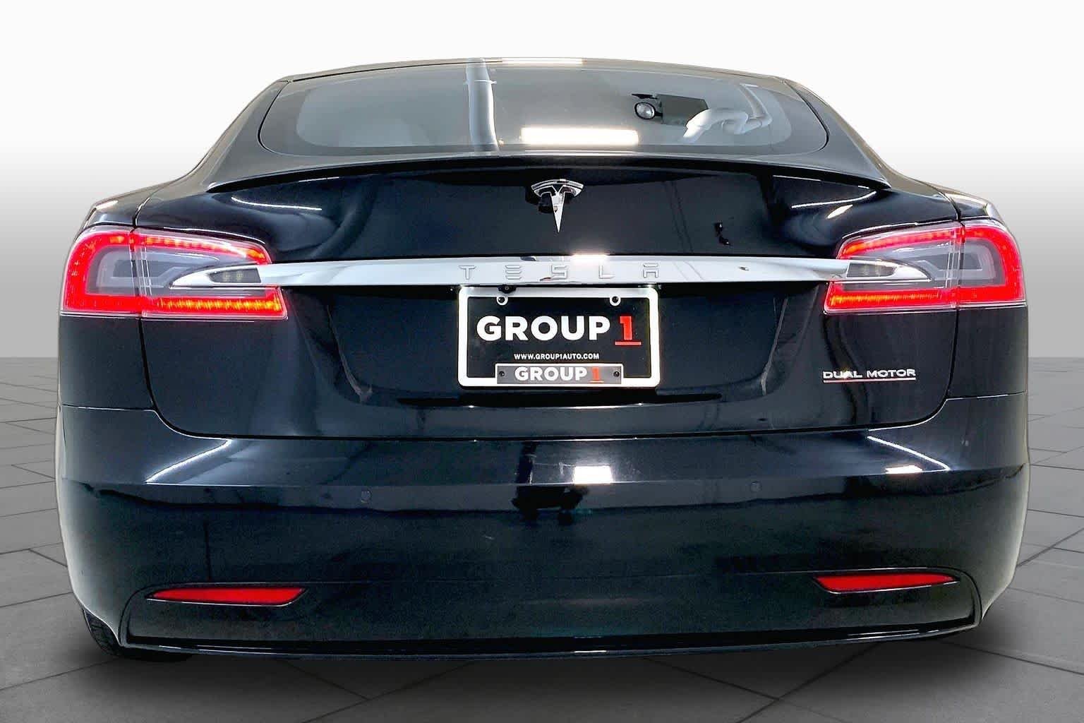 Used 2020 Solid Black Tesla Performance image 4
